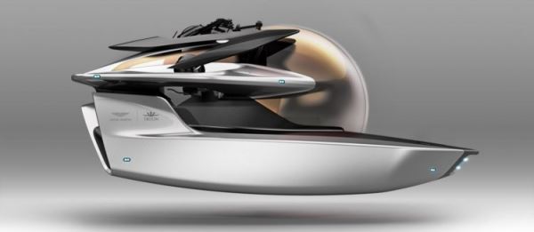 Aston Martin приступает к созданию электрической подводной лодки