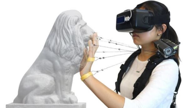Это устройство поможет людям прикоснуться к объектам в виртуальной реальности